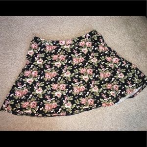 Floral Forever 21 Skirt
